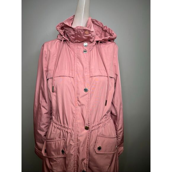 MICHAEL Michael Kors Women's Hooded Water-Resistant Anorak Coat XS $200 - Picture 3 of 8
